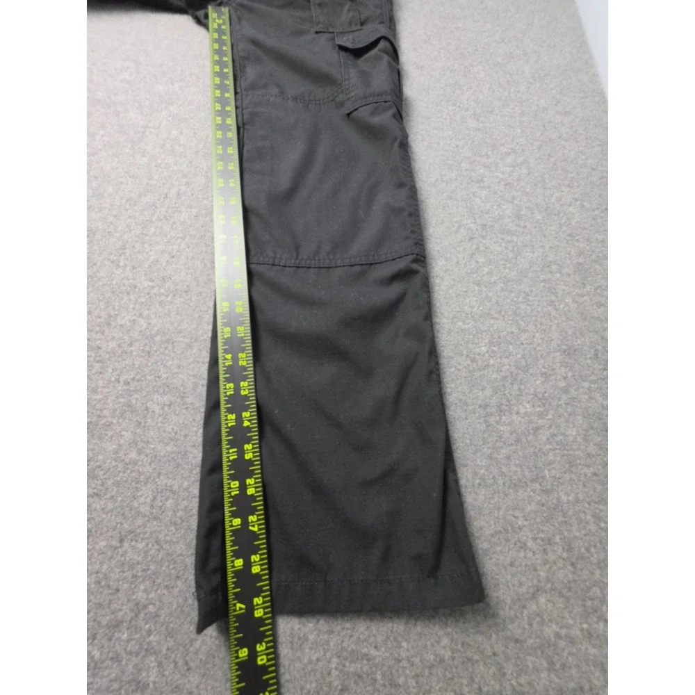 5.11 Tactical Cargo Pants Womens 4 Black Elastic Waist Uniform Workwear